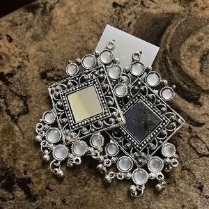 *Silver earring*